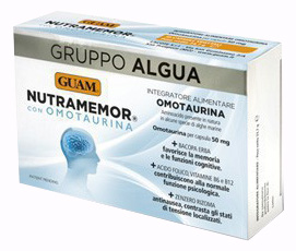 GUAM GRUPPO ALGUA NUTRAMEMOR 30 CAPSULE VEGETALI - farmachicca