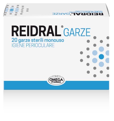 REIDRAL GARZE OCULARI 20 PEZZI - farmachicca