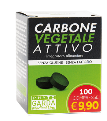 CARBONE VEGETALE ATTIVO 100 COMPRESSE - farmachicca