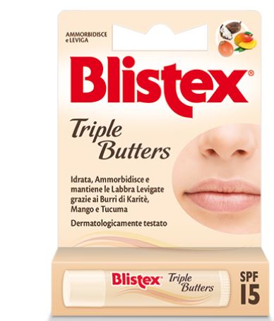 BLISTEX TRIPLE BUTTERS STICK LABBRA - farmachicca