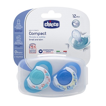 CHICCO SUCCHIETTO COMPACT BOY S 16-36 MESI 2 PEZZI - farmachicca