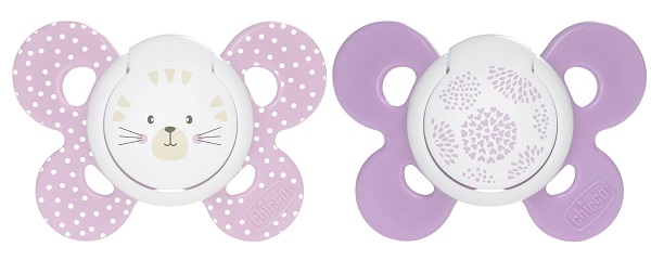 CHICCO SUCCHIETTO COMFORT GIRL IN SILICONE 6-16 MESI 1 PEZZO - farmachicca