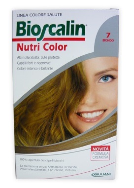BIOSCALIN NUTRI COLOR 7 BIONDO SINCROB 124 ML - farmachicca