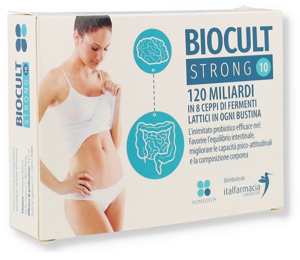 BIOCULT STRONG 10 BUSTINE DA 3 G - farmachicca