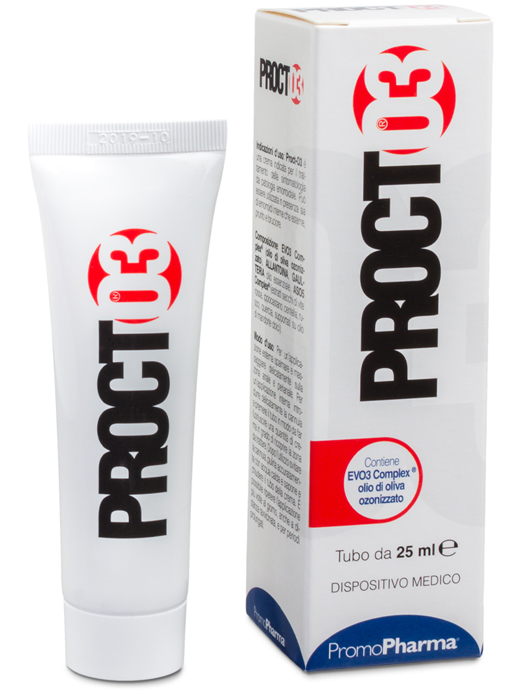 PROCTO3 CREMA PER TRATTAMENTO EMORROIDI 25 ML - farmachicca