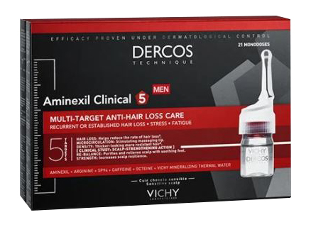 DERCOS AMINEXIL FIALE 42 UOMO 6 ML - farmachicca