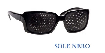 OCCHIALE PREMONTATO GOODLOOK CON FORI STENOPEICI MODELLO SOLE - farmachicca
