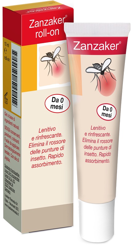 ZANZAKER ROLL ON TUBO 10 ML - farmachicca