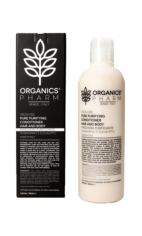 ORGANICS PHARM PURE PURIFYING CONDITIONER HAIR AND BODY 250 ML - farmachicca