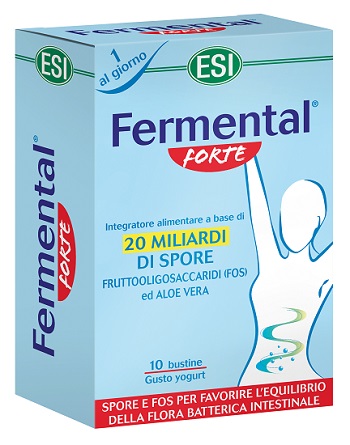 ESI FERMENTAL FORTE 10 BUSTINE OROSOLUBILI - farmachicca