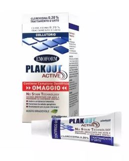 EMOFORM PLAKOUT ACTIVE 0,20 + DENTIFRICIO CAMPIONE - farmachicca