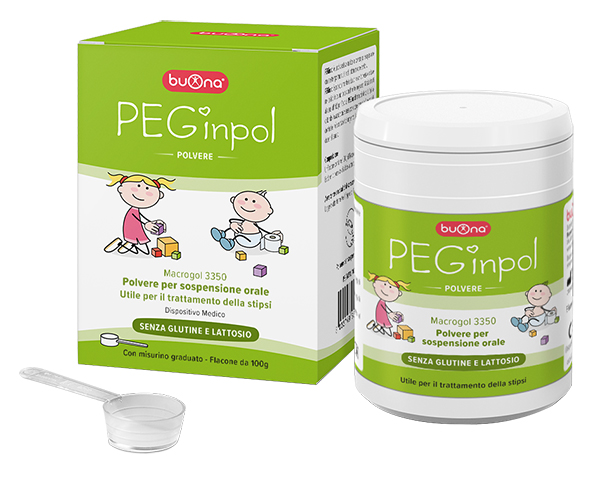 PEGINPOL MACROGOL 3350 SOSPENSIONE ORALE 100 G - farmachicca