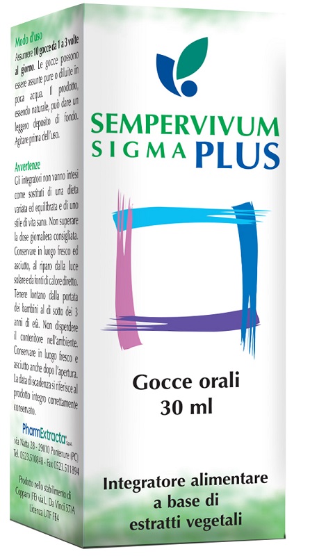 SEMPERVIVUM SIGMA PLUS 30 ML - farmachicca
