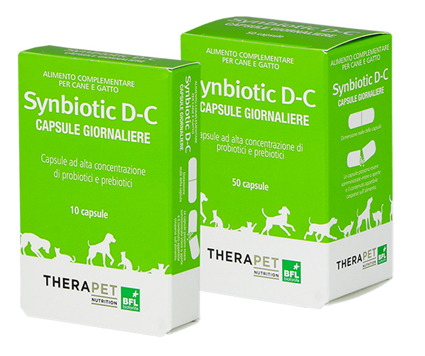SYNBIOTIC D-C THERAPET 10 CAPSULE - farmachicca