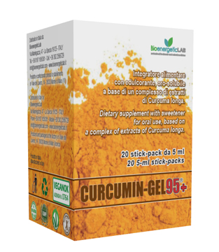 CURCUMIN GEL 95+ 20 BUSTINE DA 5 ML - farmachicca