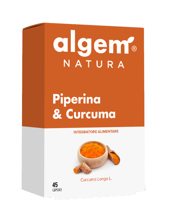PIPERINA & CURCUMA 45 CAPSULE - farmachicca