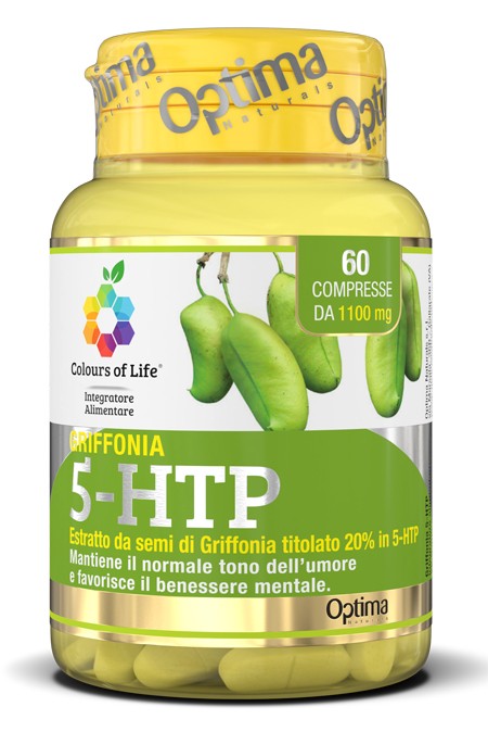 COLOURS OF LIFE GRIFFONIA 5-HTP 60 COMPRESSE 1100 MG - farmachicca