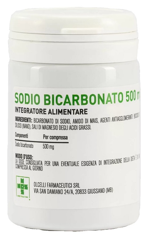 SODIO BICARBONATO 500 MG 100 COMPRESSE - farmachicca