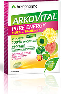 ARKOVITAL PURE ENERGIE 30 COMPRESSE - farmachicca