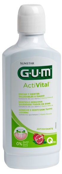 GUM ACTIVITAL COLLUTORI0 500 ML + R RINSE 120 ML - farmachicca