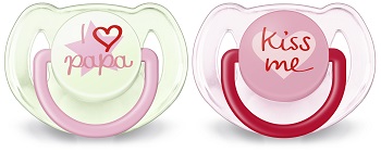 SUCCHIETTO LOVE 6-18 MESI FEMMINA 2 PEZZI - farmachicca