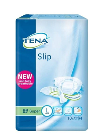 PANNOLONE PER INCONTINENZA A MUTANDINA TENA SLIP SUPER L 10 PEZZI - farmachicca
