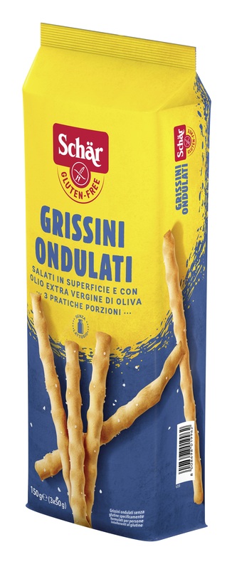 SCHAR GRISSINI ONDULATI 150 G - farmachicca