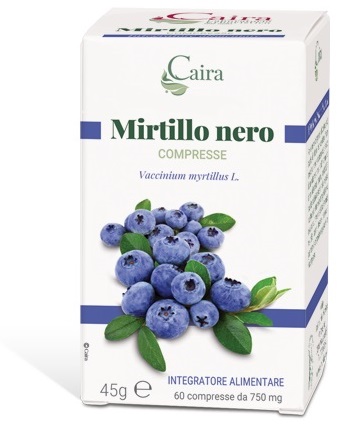 CAIRA MIRTILLO NERO 60 COMPRESSE - farmachicca
