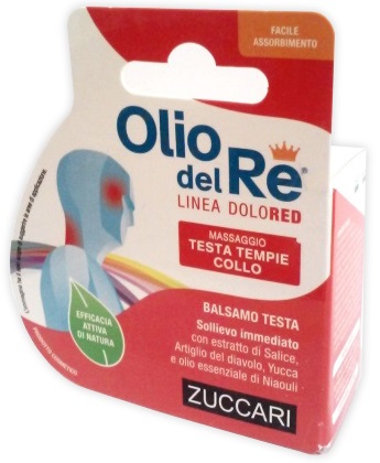 OLIO DEL RE DOLORED BALSAMO TESTA - farmachicca