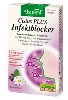 ALSIROYAL INFEKT BLOCKER CISTUS PLUS  30 PASTIGLIE GOMMOSE 57 G - farmachicca