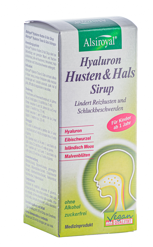 HYALURON TOSSE & GOLA SCIROPPO 150 ML - farmachicca