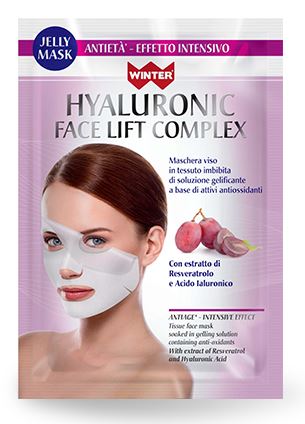 WINTER HYALURONIC FACE LIFT COMPLEX MASCHERA VISO ANTIETA' - farmachicca