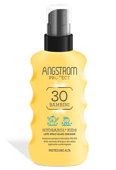 ANGSTROM PROTECT HYDRAXOL KIDS LATTE SPRAY SOLARE PROTEZIONE 30 175 ML - farmachicca