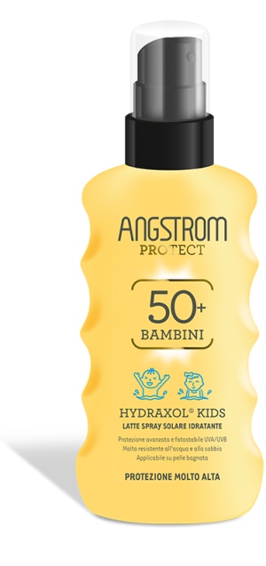ANGSTROM PROTECT HYDRAXOL KIDS LATTE SPRAY SOLARE ULTRA PROTEZIONE 50+ 175 ML - farmachicca
