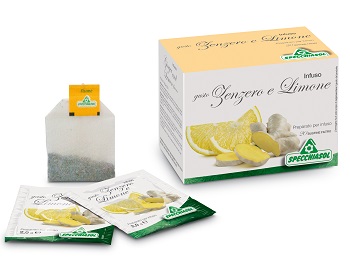INFUSO TISANA CURCUMA + LIMONE + MIELE 20 FILTRI - farmachicca