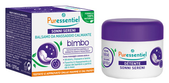 PURESSENTIEL BALSAMO DA MASSAGGIO PETTORALE BIMBO SONNI SERENI 30 ML - farmachicca