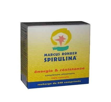 SPIRULINA MARCUS ROHRER 540 COMPRESSE - farmachicca