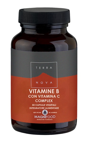 TERRANOVA COMPLESSO DI VITAMINE B CON VITAMINA C 50 CAPSULE - farmachicca