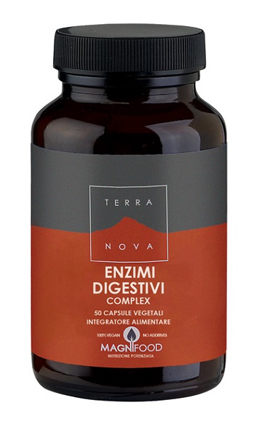 TERRANOVA COMPLESSO DI ENZIMI DIGESTIVI 50 CAPSULE - farmachicca