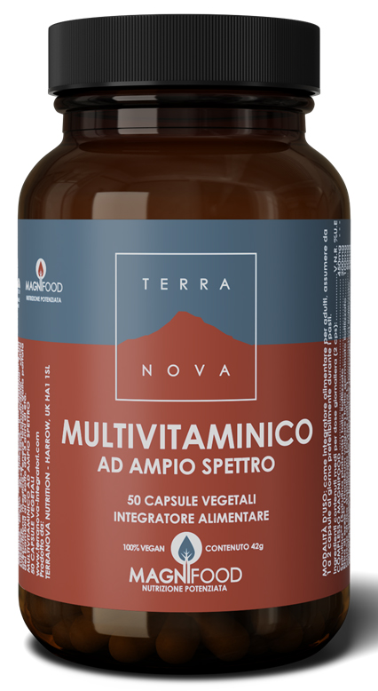 TERRANOVA COMPLESSO MULTIVITAMINICO AD ALTO SPETTRO 50 CAPSU - farmachicca