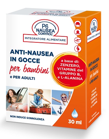 P6 NAUSEA CONTROL GOCCE ANTINAUSEA 30 ML - farmachicca