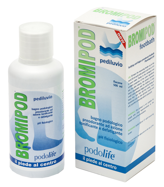 BROMIPOD PEDILUVIO DEFATICANTE 500 ML - farmachicca