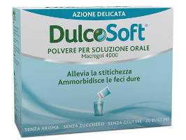 DULCOSOFT POLVERE PER SOLUZIONE ORALE 20 BUSTINE - farmachicca