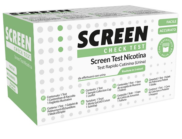 SCREEN TEST NICOTINA/COTININA URINA - farmachicca