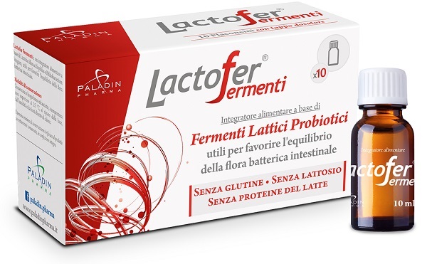 LACTOFER FERMENTI 10 FLACONCINI 10 ML - farmachicca