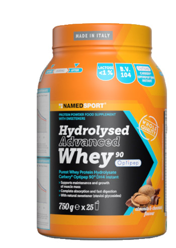 HYDROLYSED ADVANCED WHEY CHOCO ALMOND 750 G - farmachicca