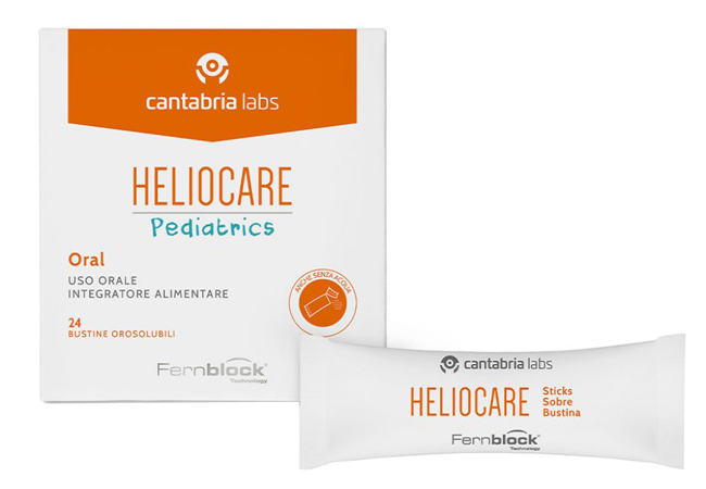 HELIOCARE PEDIATRICS ORAL 24 BUSTINE - farmachicca