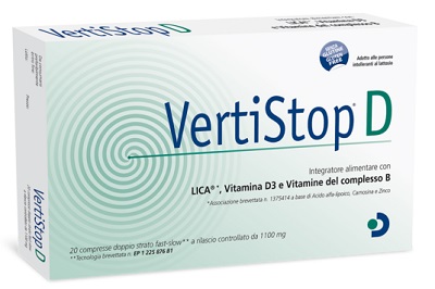 VERTISTOP D 20 COMPRESSE DA 1100 MG - farmachicca