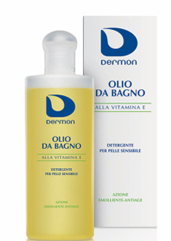 DERMON OLIO DOCCIA VITAMINA E 200 ML - farmachicca