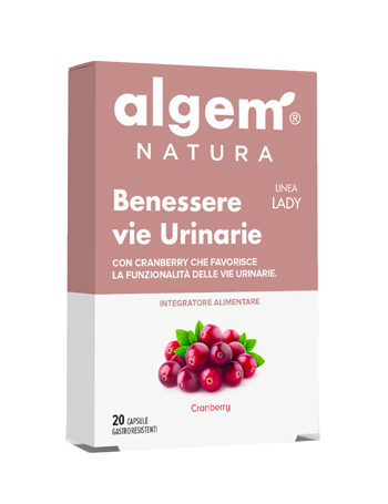 ALGEM LADY BENESSERE VIE URINARIE 20 CAPSULE 710 MG - farmachicca